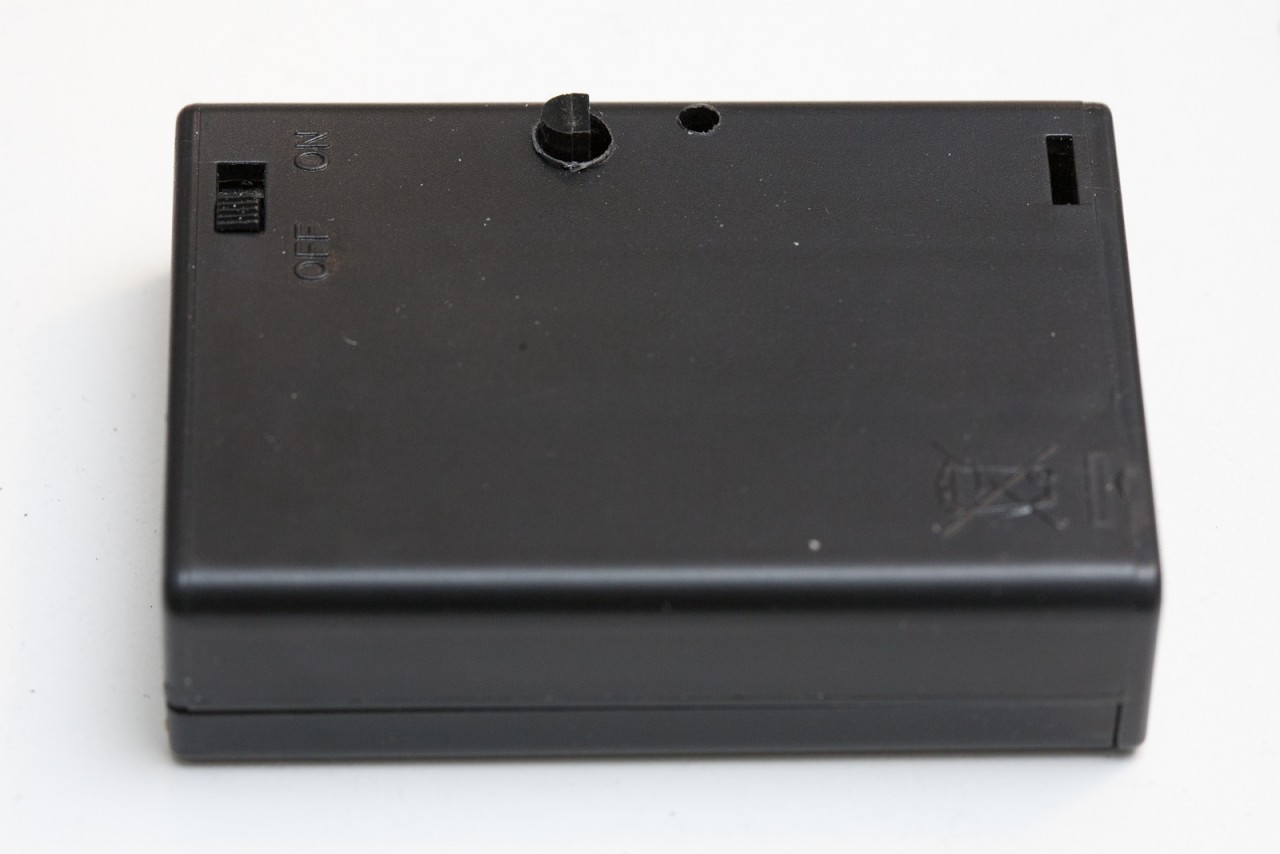 AAduino inside 3xAA box